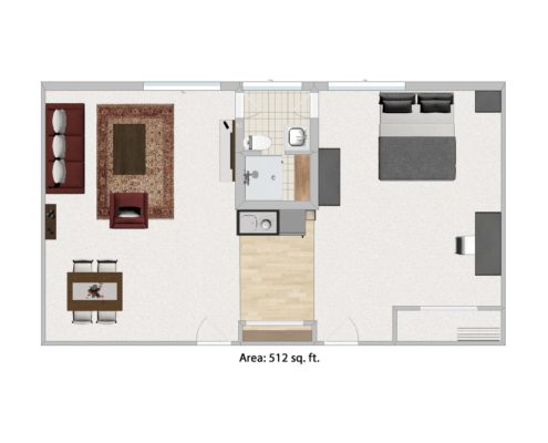 one bedroom suite